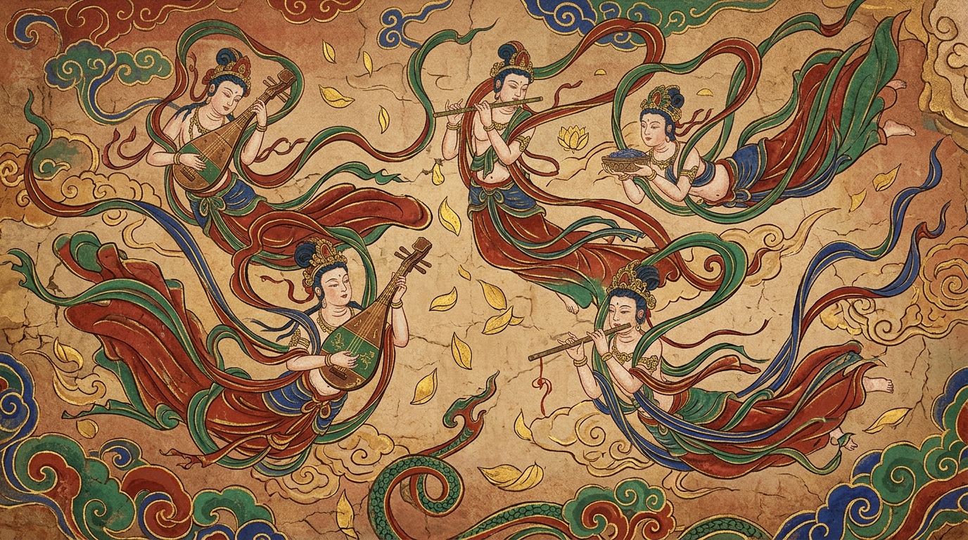 Dunhuang Flying Silk Game Screen